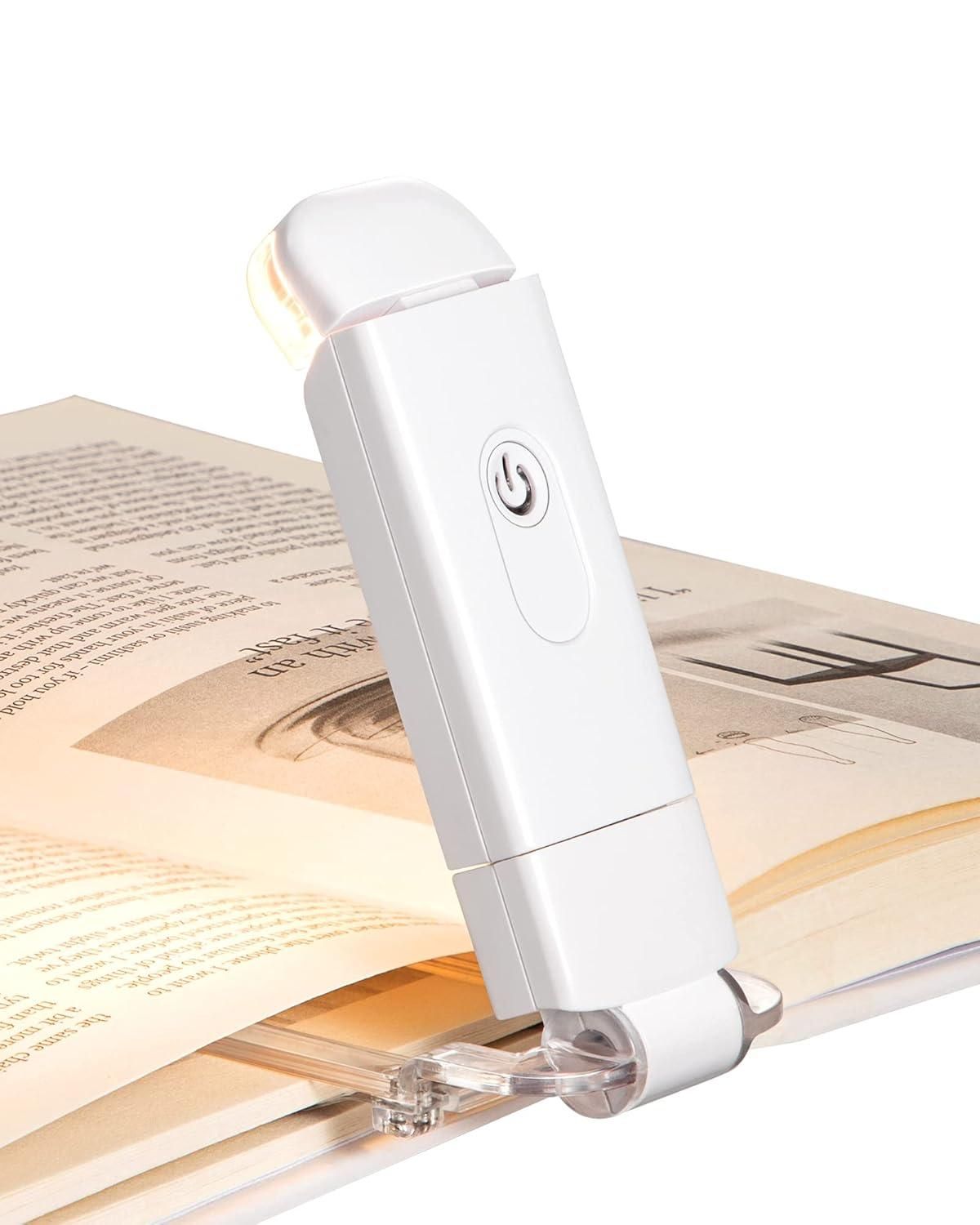 USB Rechargeable Adjustable Book Reading Light – Eye Protection LED Lamp