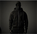 Men’s Full Sleeve Zipper Hoodie with Detachable Mask – Casual Streetwear